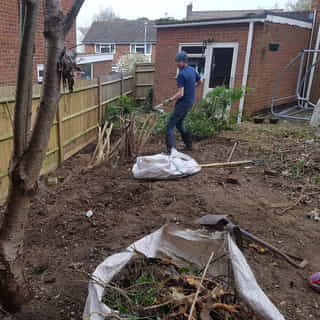 Garden clearance in Pembury